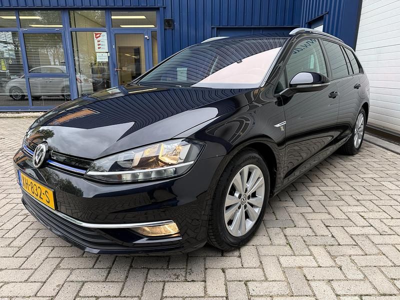 Occasion VW Golf VII Comfortline 131 PK (96 kW) 2019 Zwart Stationwagen