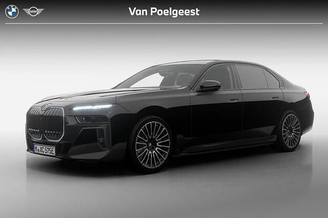 Saphirschwarz metallic (475) (zwart metallic) Nieuw 2025 BMW i7 M Sport Sedan | € 148.709 - Afbeelding 1/4