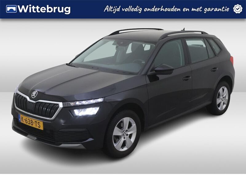 Zwart Gebruikt 2021 Skoda Kamiq Ambition SUV | € 18.450 (Eerlijke prijs) - Afbeelding 1/2