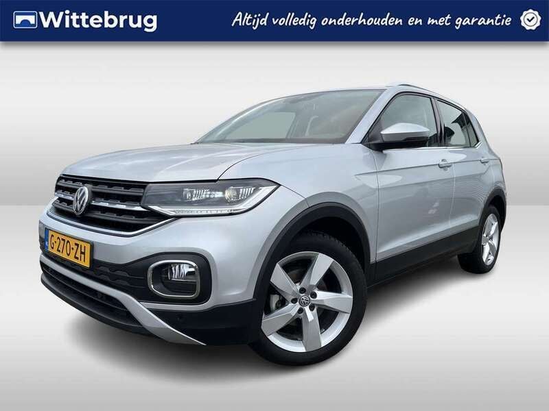 Grijs Gebruikt 2020 VW T-Cross Executive SUV | € 18.950 (Goede deal) - Afbeelding 1/2