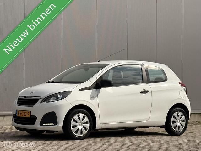Wit Gebruikt 2016 Peugeot 108 Hatchback | € 4.995 (Super prijs) - Afbeelding 1/4