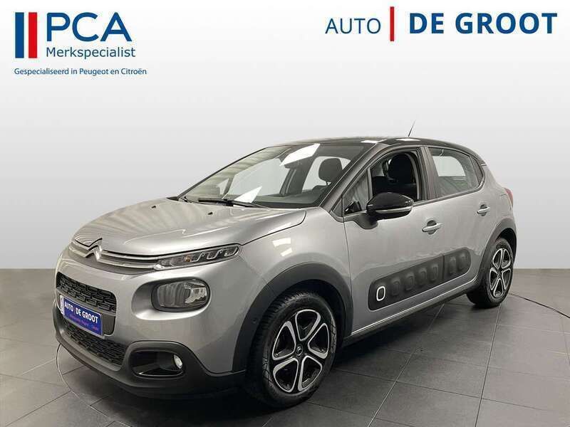 Grijs Gebruikt 2020 Citroën C3 Shine Hatchback | € 15.450 (Goede deal) - Afbeelding 1/4