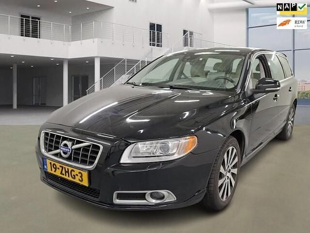 Zwart Gebruikt 2012 Volvo V70 Stationwagen | € 5.950 (Super prijs) - Afbeelding 1/4