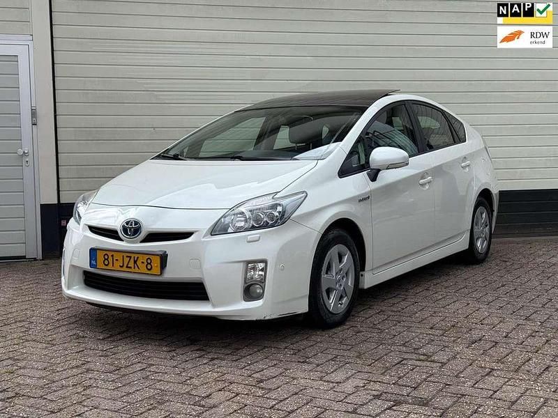 Wit Gebruikt 2009 Toyota Prius Hatchback | € 4.500 (Super prijs) - Afbeelding 1/4