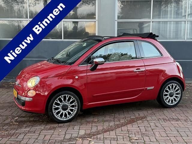 Rood Gebruikt 2011 Fiat 500C Lounge Cabriolet | € 8.950 (Iets duurder) - Afbeelding 1/4