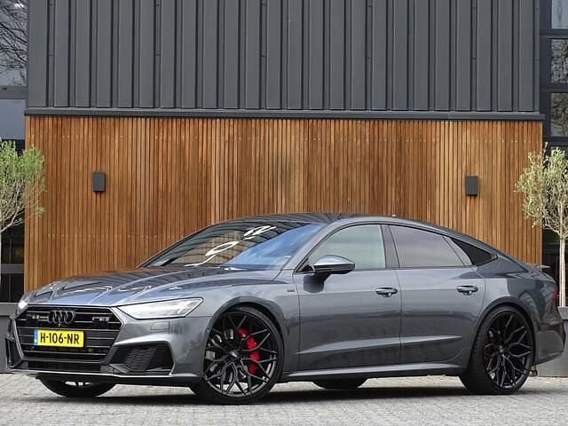 Grijs Gebruikt 2018 Audi A7 Exclusive Hatchback | € 37.995 (Eerlijke prijs) - Afbeelding 1/4