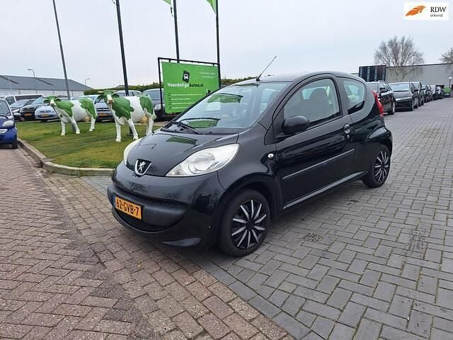 Occasion Peugeot 107 68 PK (50 kW) 2008 Zwart Hatchback