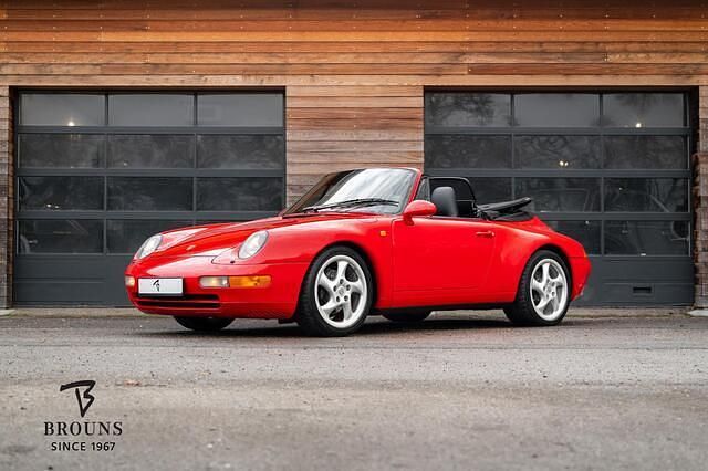 Rood Gebruikt 1995 Porsche 911 Carrera Cabriolet Cabriolet | € 87.993 - Afbeelding 1/4