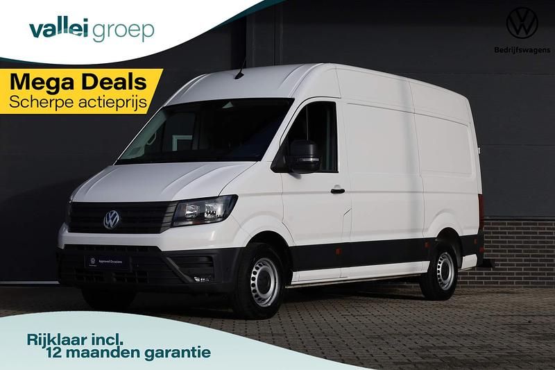 Wit Gebruikt 2023 VW Crafter Highline Van | € 26.950 (Super prijs) - Afbeelding 1/4