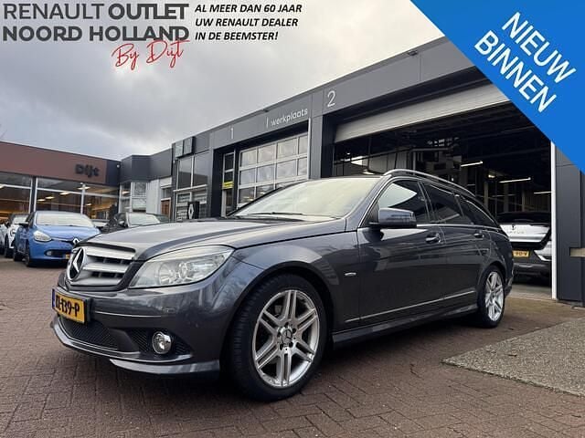 Grijs Gebruikt 2009 Mercedes C200 Avantgarde Stationwagen | € 5.750 (Goede deal) - Afbeelding 1/4