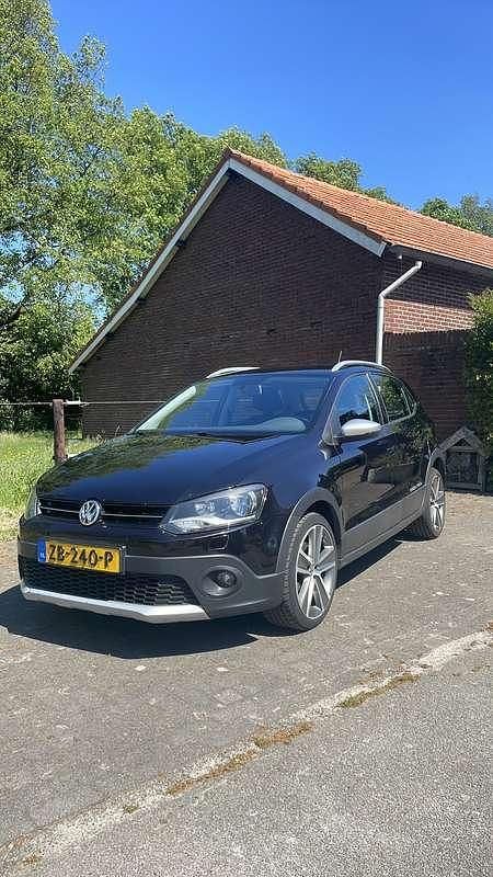 Zwart Gebruikt 2014 VW Polo Cross Hatchback | € 6.499 (Goede deal) - Afbeelding 1/4