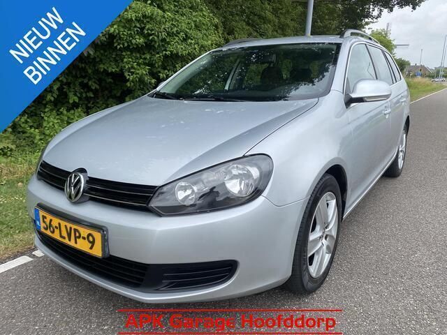 Grijs, metallic lak Gebruikt 2010 VW Golf VI Comfortline Stationwagen | € 5.675 (Eerlijke prijs) - Afbeelding 1/4