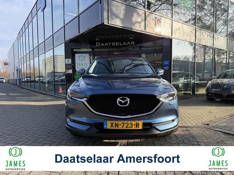 Blauw (metallic) Occasion 2019 Mazda CX-5 Comfort SUV | € 19.944 (Goede deal) - Afbeelding 1/4