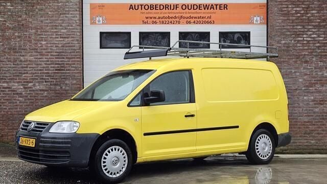 Geel Occasion 2008 VW Caddy Maxi MPV | € 2.995 (Super prijs) - Afbeelding 1/4