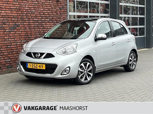 Grijs Gebruikt 2015 Nissan Micra S Hatchback | € 7.950 (Iets duurder) - Afbeelding 1/4