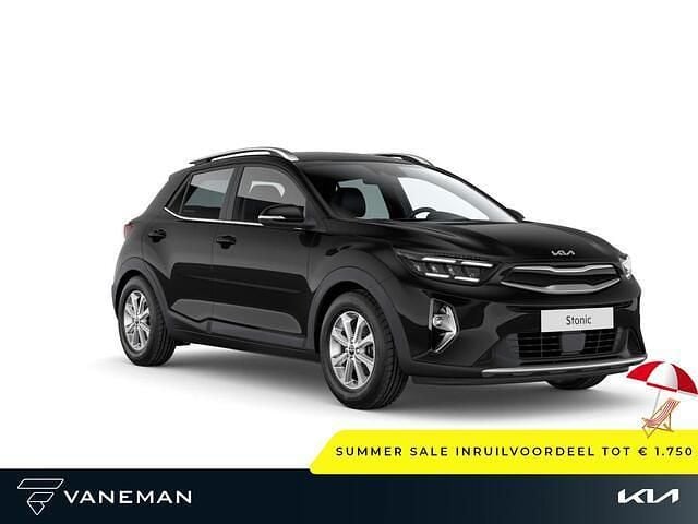 Zwart Nieuw 2025 Kia Stonic SUV | € 27.645 (Eerlijke prijs) - Afbeelding 1/1
