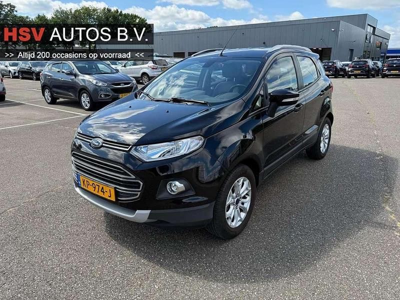 Zwart Gebruikt 2016 Ford Ecosport Titanium SUV | € 8.450 (Goede deal) - Afbeelding 1/3