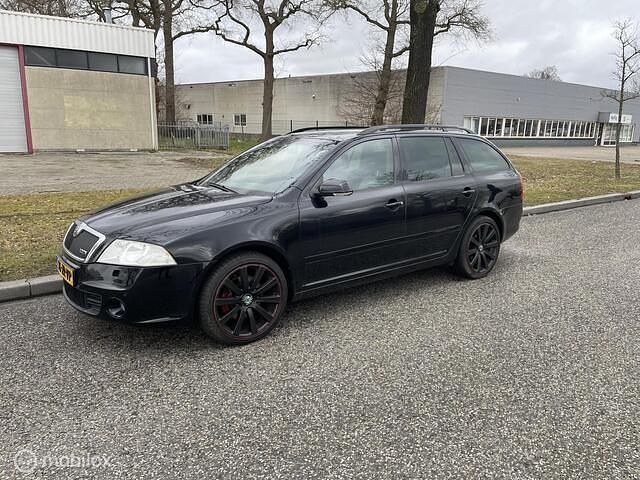 Occasion Skoda Octavia RS 200 PK (147 kW) 2008 Zwart Stationwagen