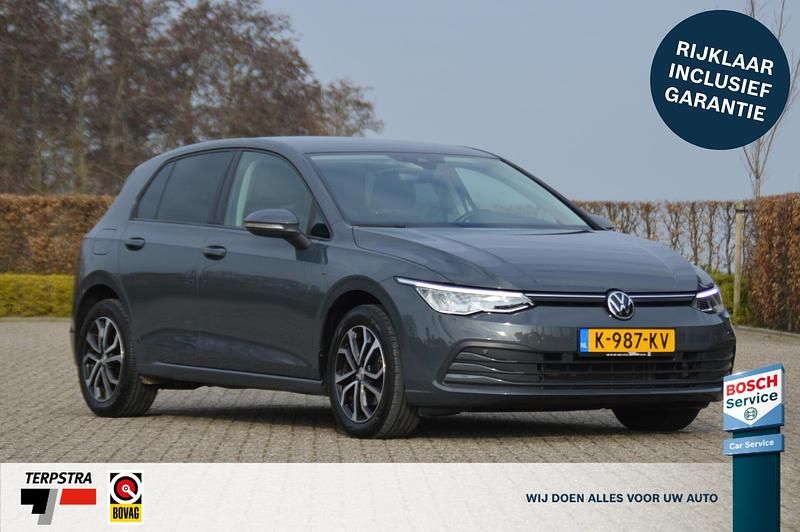 Grijs (metallic) Occasion 2021 VW Golf VII Business Hatchback | € 16.990 (Eerlijke prijs) - Afbeelding 1/4
