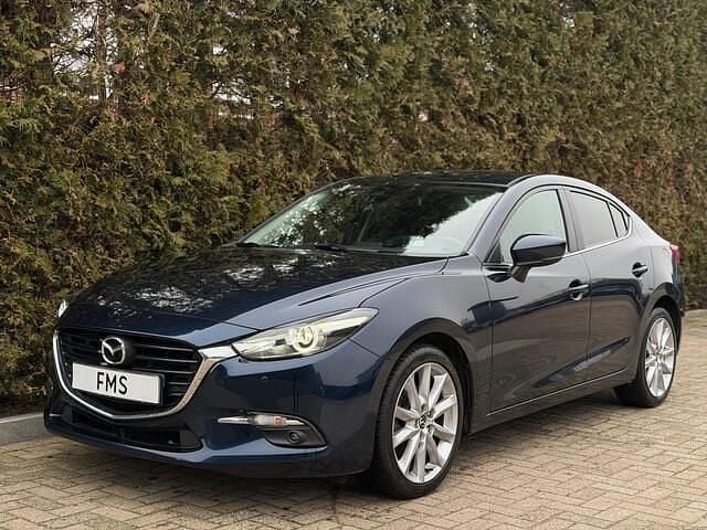 Blauw Occasion 2018 Mazda 3 Sedan | € 18.890 (Eerlijke prijs) - Afbeelding 1/4