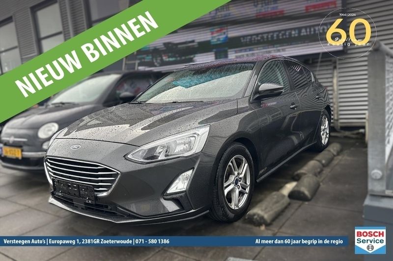 Grijs Gebruikt 2019 Ford Focus Cool & Connect Hatchback | € 14.950 (Eerlijke prijs) - Afbeelding 1/3