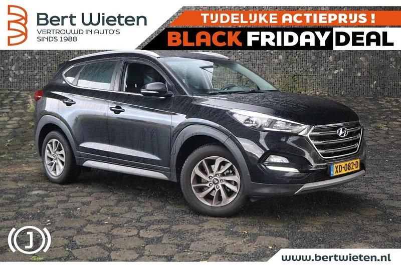 Zwart Gebruikt 2019 Hyundai Tucson Comfort SUV | € 19.290 (Eerlijke prijs) - Afbeelding 1/2