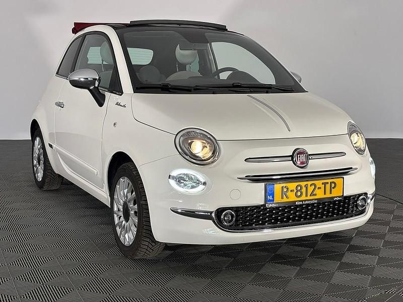 Wit Gebruikt 2022 Fiat 500C Dolcevita Cabriolet | € 14.900 (Goede deal) - Afbeelding 1/4