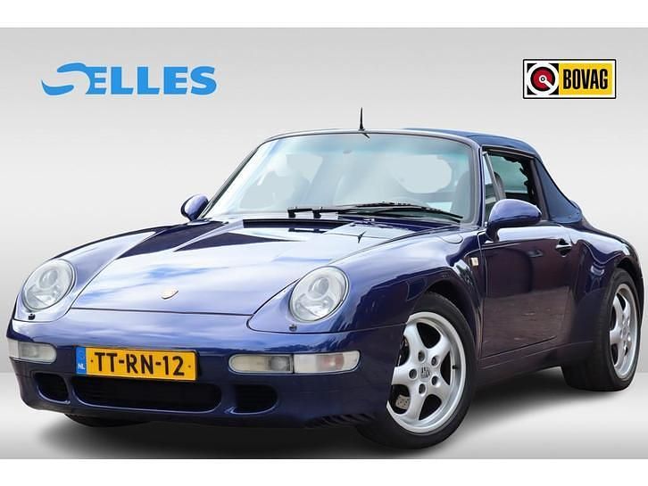 Blauw Gebruikt 1994 Porsche 911 Carrera Cabriolet | € 77.500 - Afbeelding 1/4