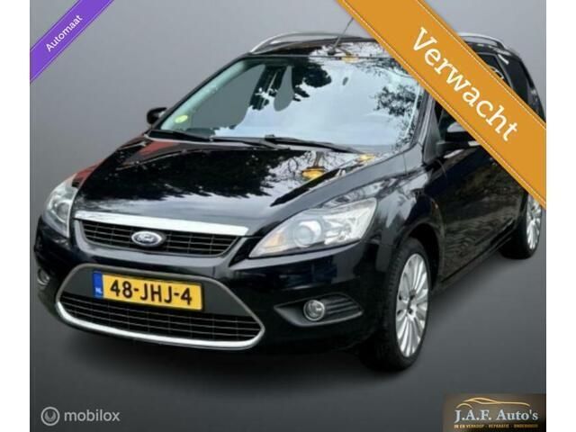 Zwart Gebruikt 2009 Ford Focus Titanium Stationwagen | € 3.250 (Eerlijke prijs) - Afbeelding 1/4