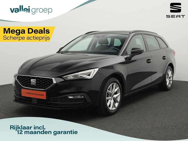 Zwart, metallic lak Gebruikt 2023 Seat Leon Business Stationwagen | € 25.900 (Eerlijke prijs) - Afbeelding 1/4