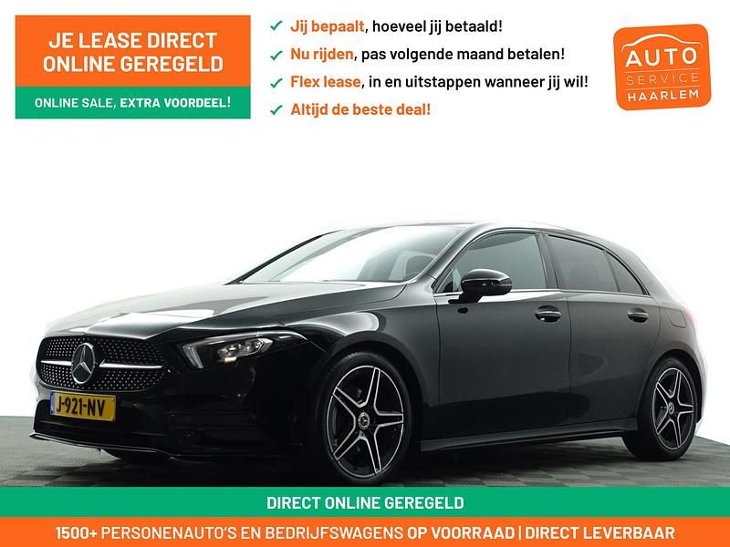 Zwart, metallic lak Gebruikt 2020 Mercedes A180 AMG Hatchback | € 28.900 (Iets duurder) - Afbeelding 1/4