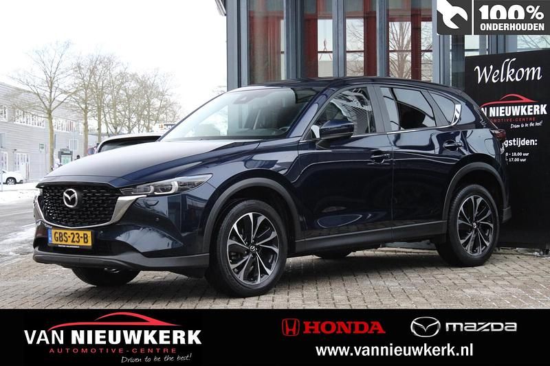 Blauw Occasion 2024 Mazda CX-5 Ad'Vantage SUV | € 37.700 (Eerlijke prijs) - Afbeelding 1/4