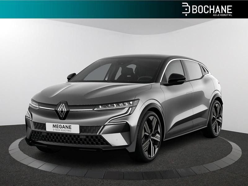 Gris schiste / noir étoilé (grijs mica) Nieuw 2025 Renault Megane E-Tech Iconic SUV | € 41.790 (Eerlijke prijs) - Afbeelding 1/4