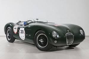Groenbritish racing green Gebruikt 1953 Jaguar XK Cabriolet | € 516.233 - Afbeelding 1/4