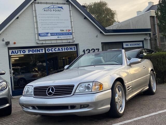 Zilver, metallic lak Gebruikt 1999 Mercedes SL500 AMG Cabriolet | € 26.899 - Afbeelding 1/4