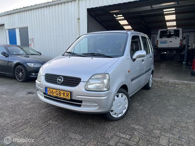 Grijs Gebruikt 2000 Opel Agila Comfort Hatchback | € 799 (Eerlijke prijs) - Afbeelding 1/4
