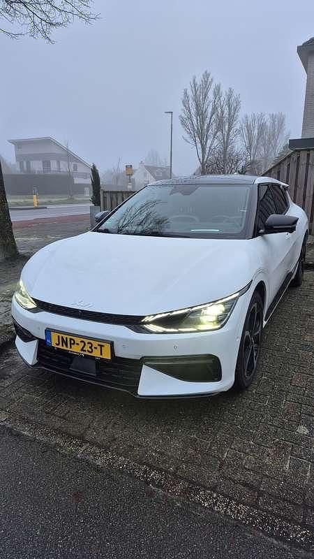 Wit Gebruikt 2022 Kia EV6 GT-Line SUV | € 27.999 (Super prijs) - Afbeelding 1/4