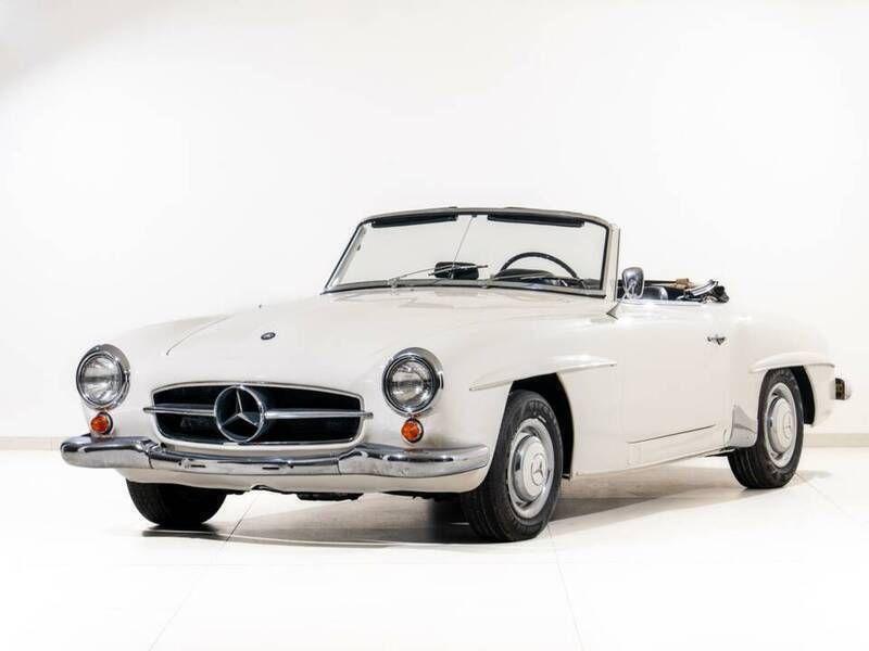 Wit Gebruikt 1961 Mercedes 190 Cabriolet | € 95.000 - Afbeelding 1/4