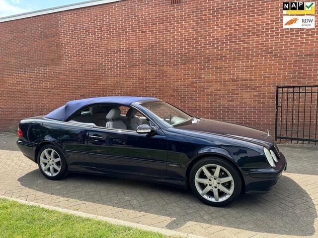 Blauw Gebruikt 2001 Mercedes 200 Elegance Cabriolet | € 3.750 (Super prijs) - Afbeelding 1/4