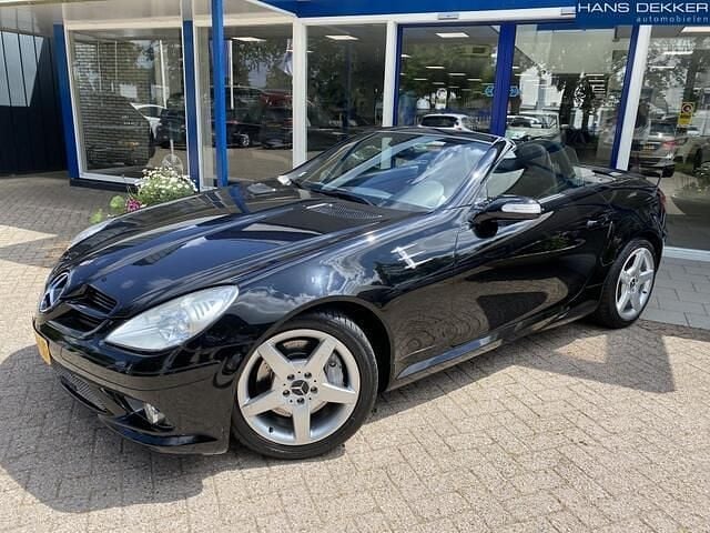 Zwart Gebruikt 2007 Mercedes SLK350 Cabriolet | € 14.950 (Goede deal) - Afbeelding 1/3