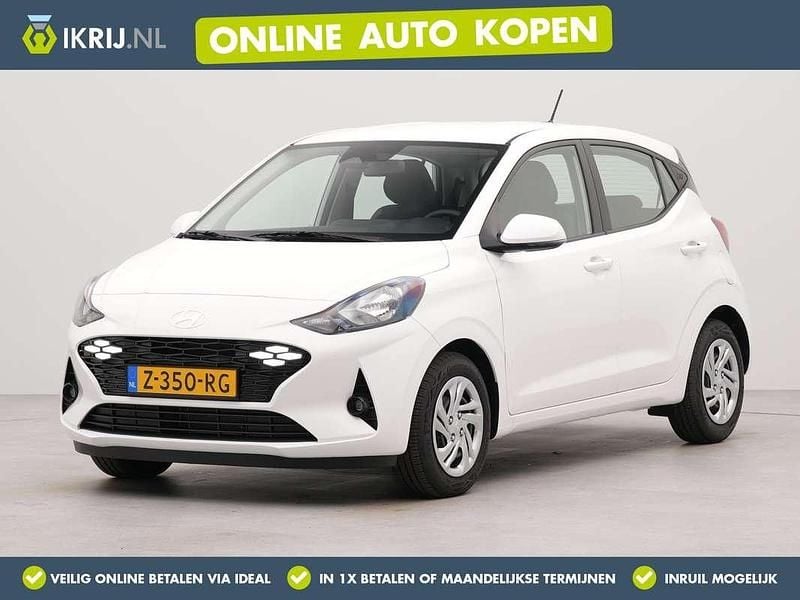 Wit Nieuw 2024 Hyundai i10 Comfort Hatchback | € 16.900 (Super prijs) - Afbeelding 1/3