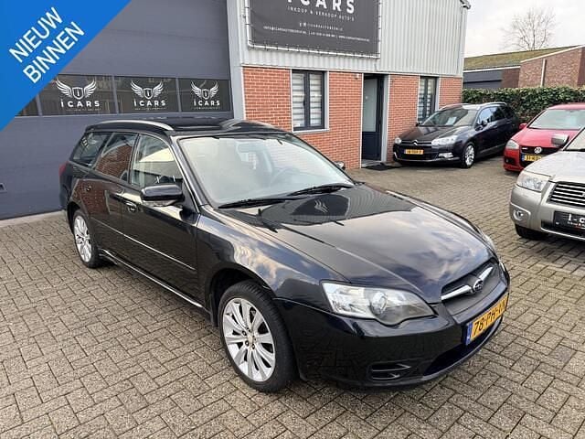 Zwart Gebruikt 2004 Subaru Legacy Stationwagen | € 1.950 (Goede deal) - Afbeelding 1/4