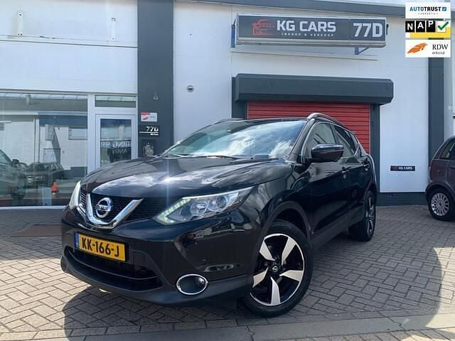 Zwart Gebruikt 2016 Nissan Qashqai N-Connecta SUV | € 13.550 (Goede deal) - Afbeelding 1/4