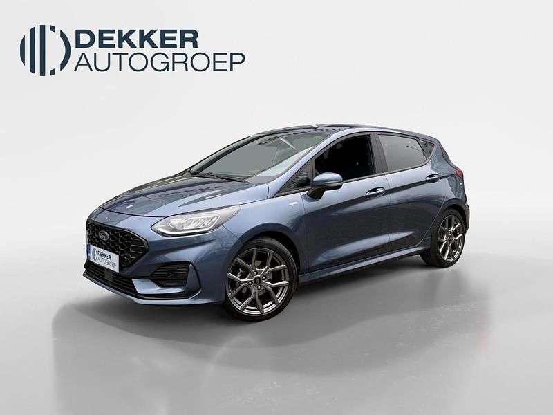 Blauw Occasion 2024 Ford Fiesta ST-Line Hatchback | € 22.945 (Duur) - Afbeelding 1/4