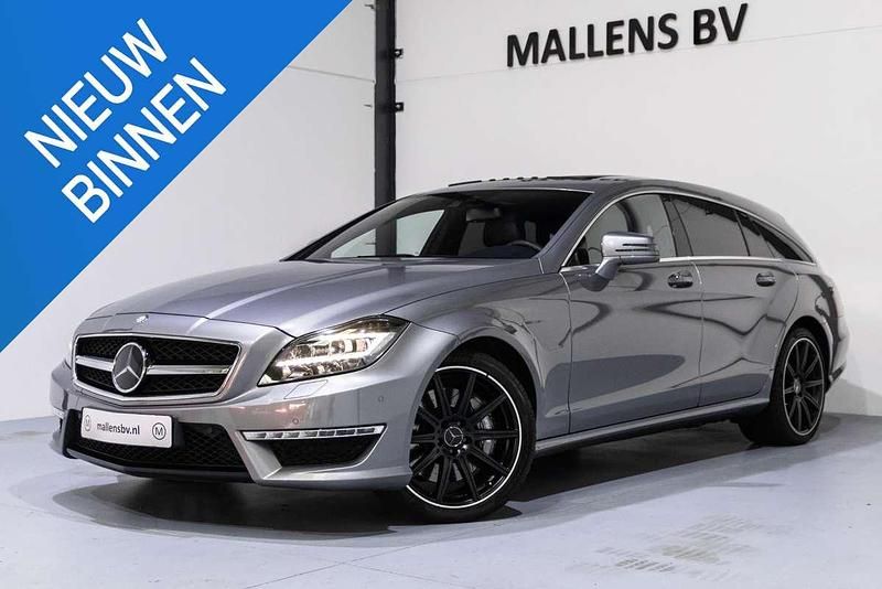 Grijs Gebruikt 2013 Mercedes CLS63 AMG Shooting Brake AMG Stationwagen | € 41.950 - Afbeelding 1/4