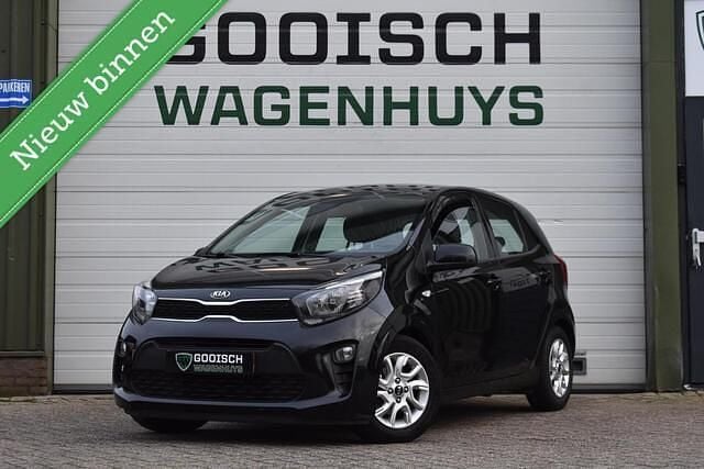 Zwart Gebruikt 2018 Kia Picanto Hatchback | € 8.490 (Goede deal) - Afbeelding 1/4