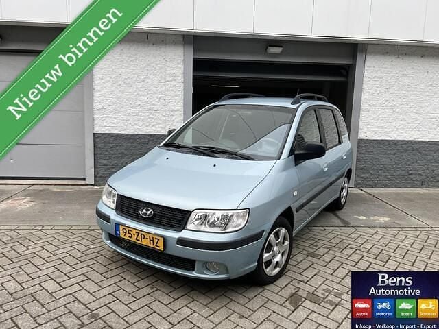 Blauw Occasion 2008 Hyundai Matrix MPV | € 3.995 (Eerlijke prijs) - Afbeelding 1/4