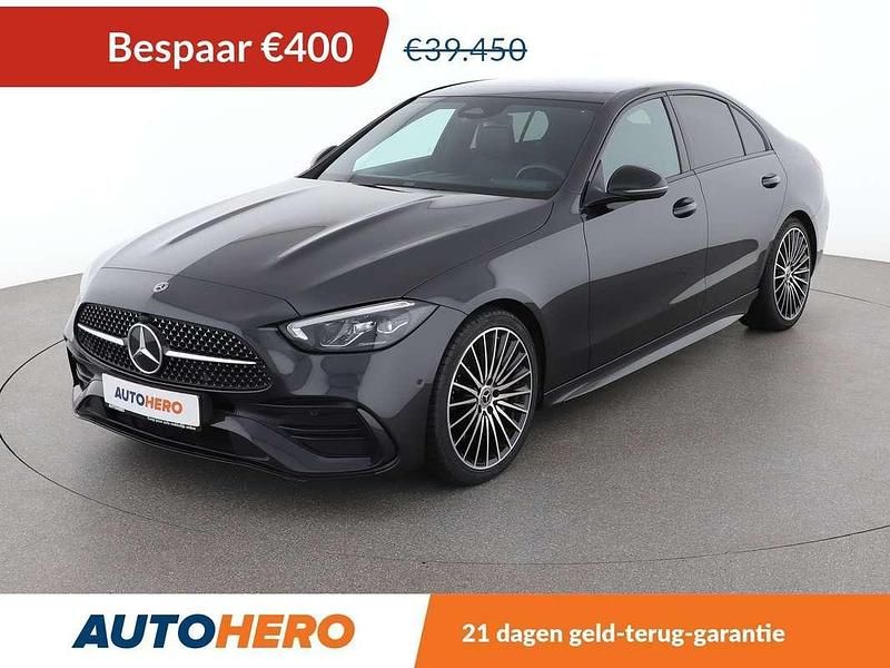 Grijs Gebruikt 2022 Mercedes C200 AMG line Sedan | € 39.249 (Goede deal) - Afbeelding 1/3