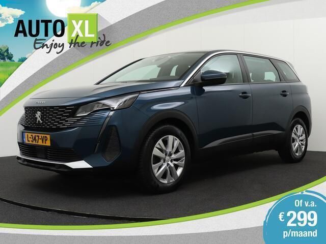Blauw Gebruikt 2021 Peugeot 5008 Active MPV | € 21.940 (Iets duurder) - Afbeelding 1/4