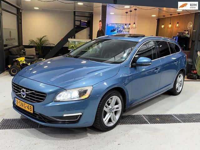 Occasion Volvo V60 Summum 215 PK (158 kW) 2013 Blauw Stationwagen